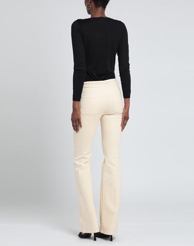 Woman Denim pants Beige