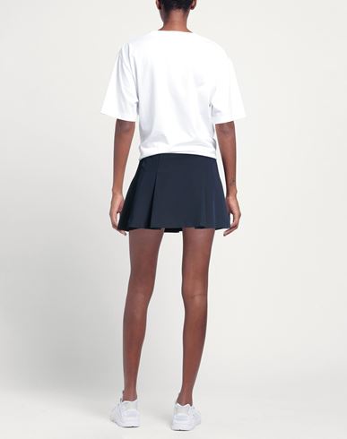Woman Mini skirt Midnight blue Size L Polyester, Viscose, Elastane