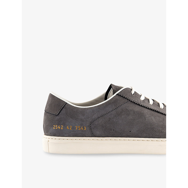 Mens Tennis Leather Trainers