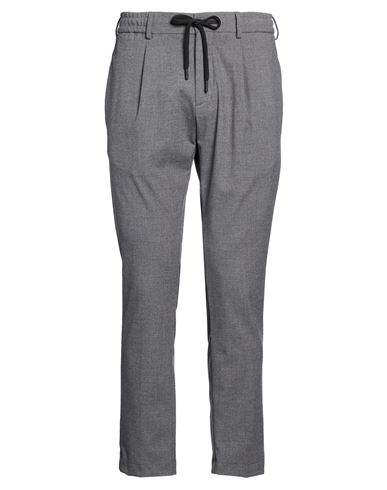 Man Pants Grey Size 38 Polyester, Viscose, Elastane