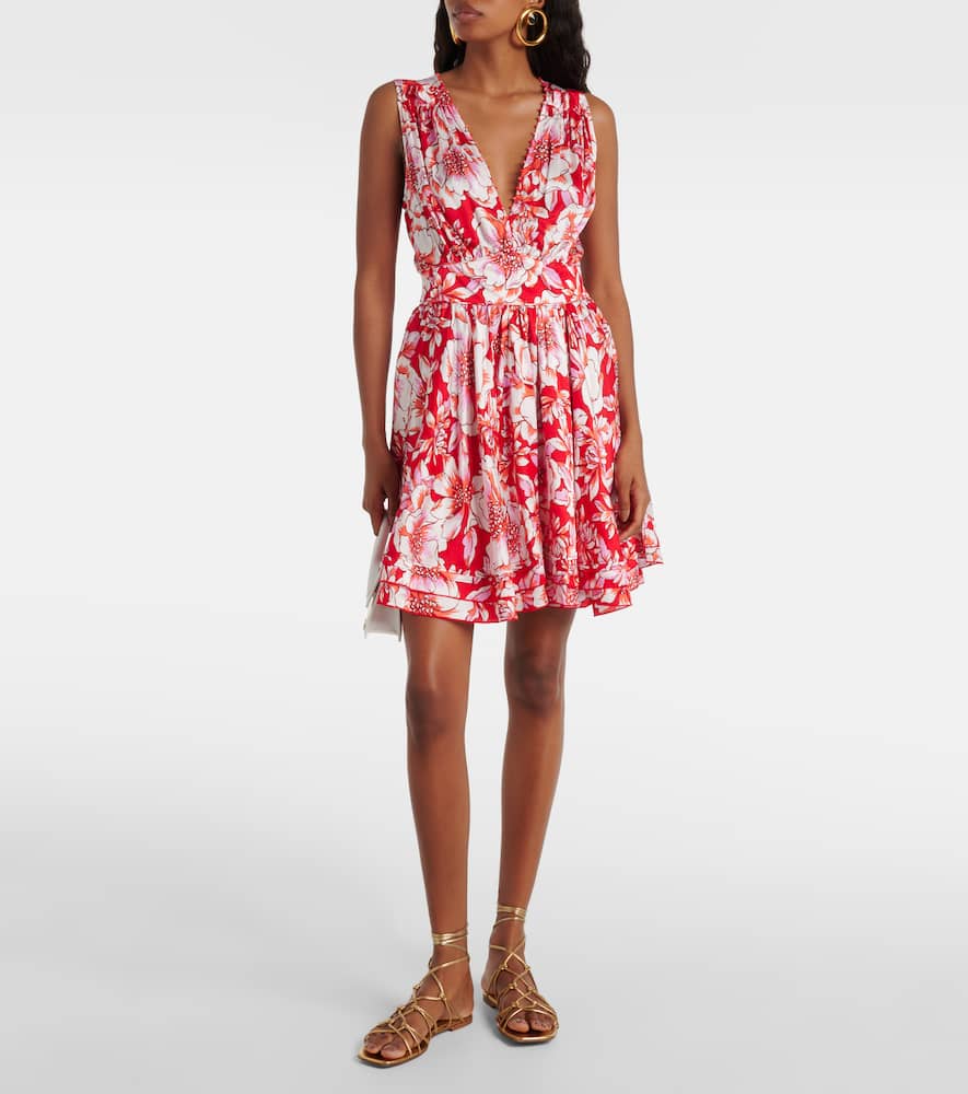 Bessie floral minidress