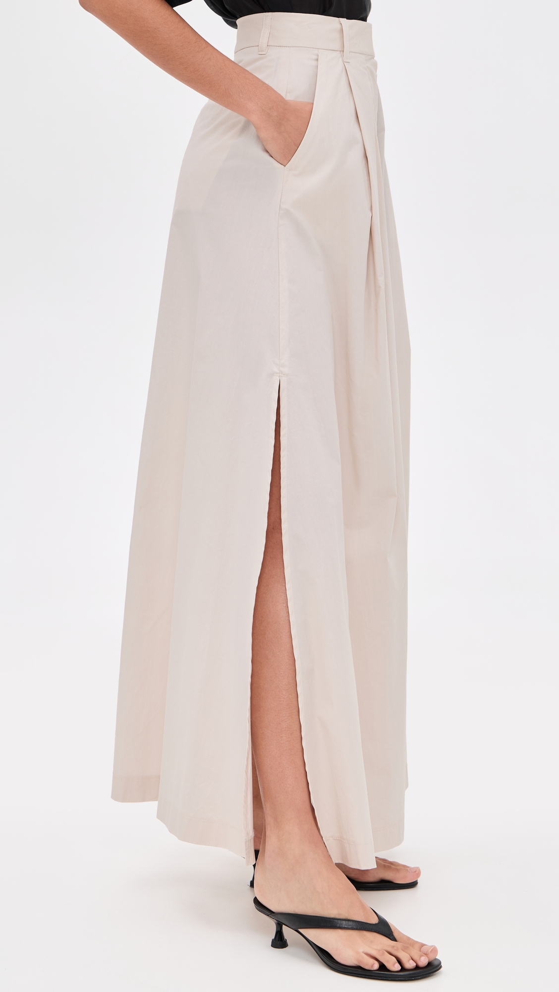 Daisy Popeline Skirt Sand