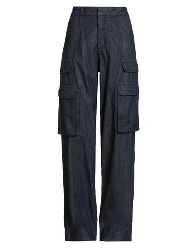 Woman Jeans Blue Size 24 Cotton