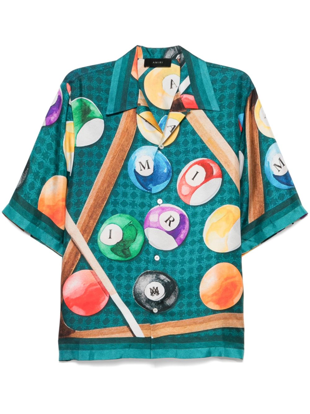 Billiards bowling shirt - Green