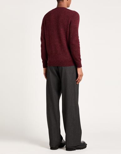Man Sweater Brick Size 40 Alpaca wool, Synthetic fibers, Wool, Silk, Cotton