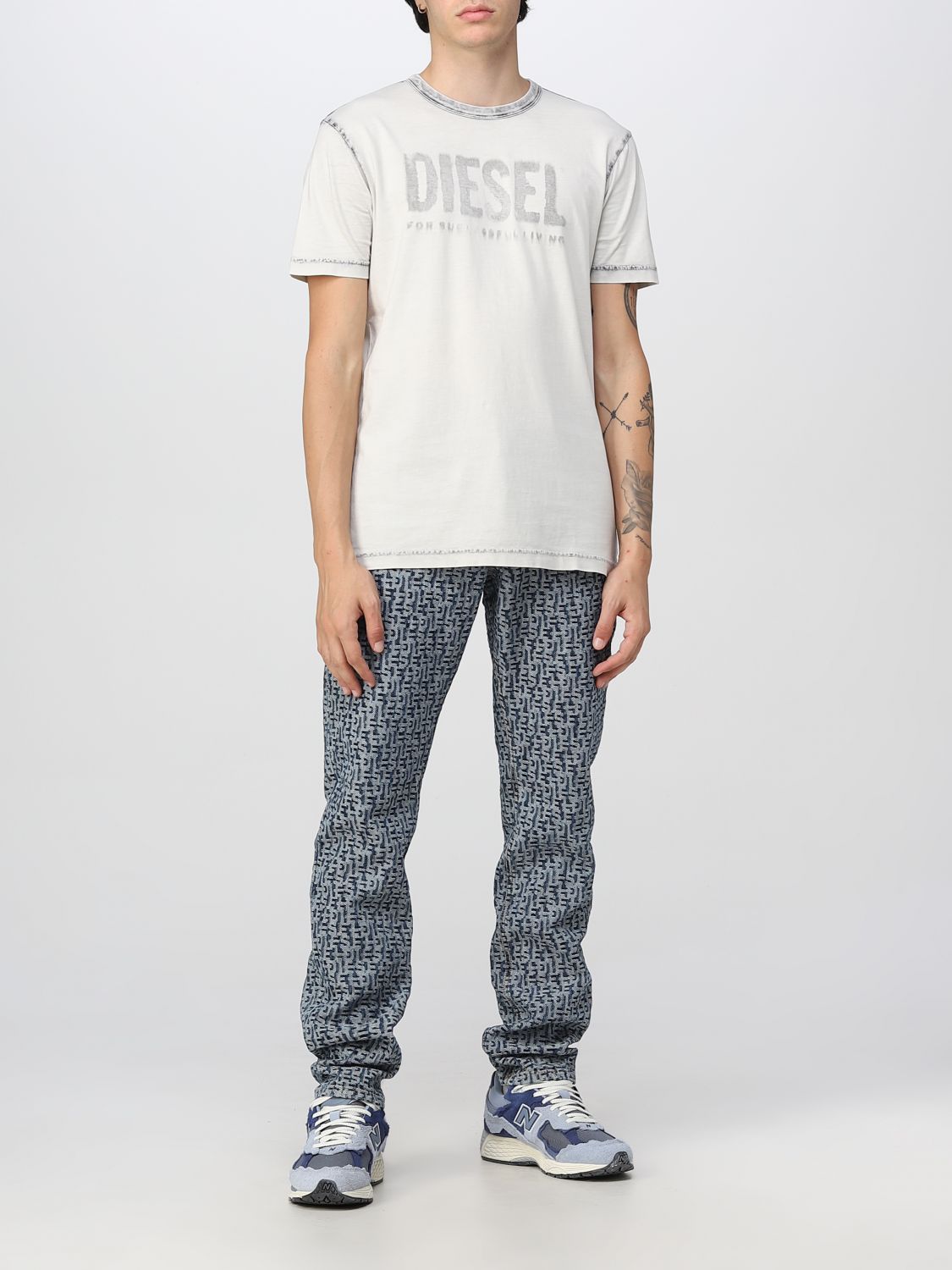 Jeans Men color Denim