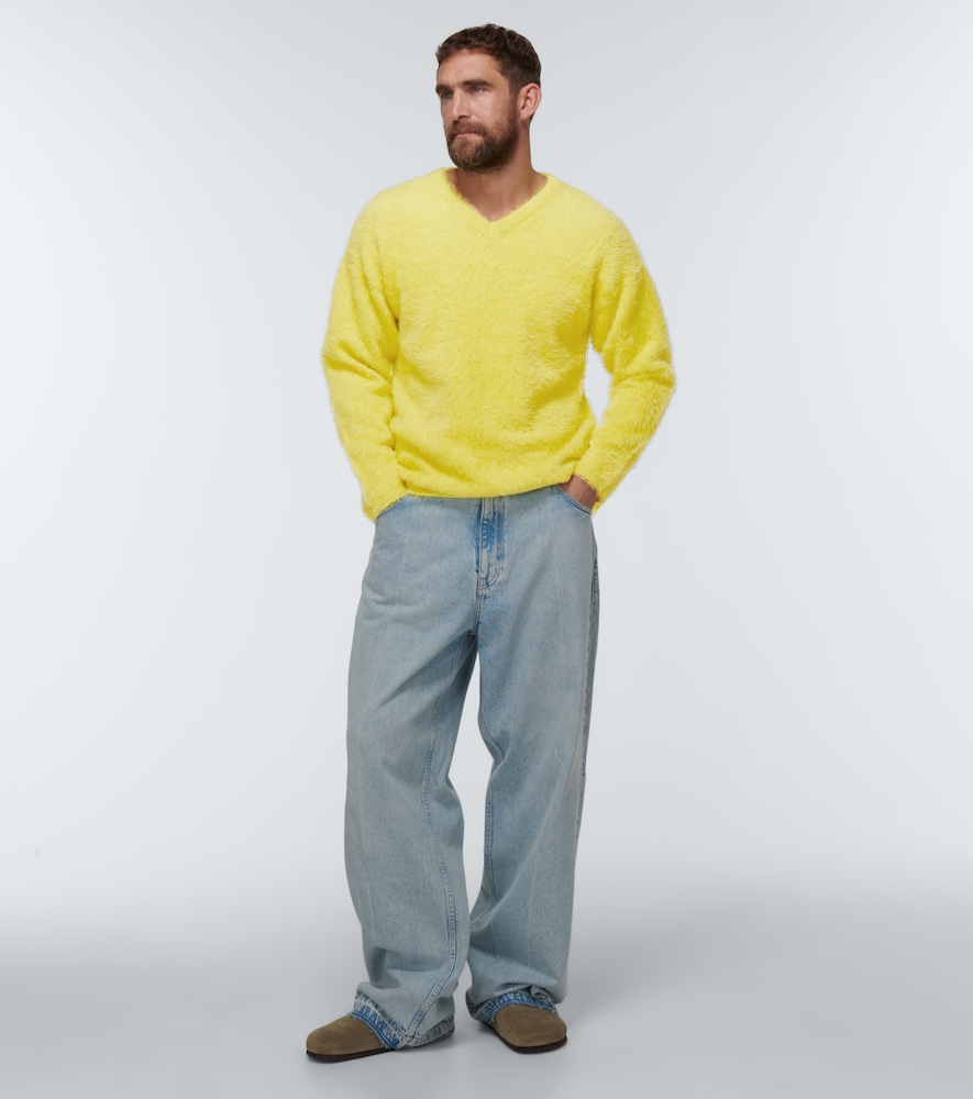 Brushed sweater