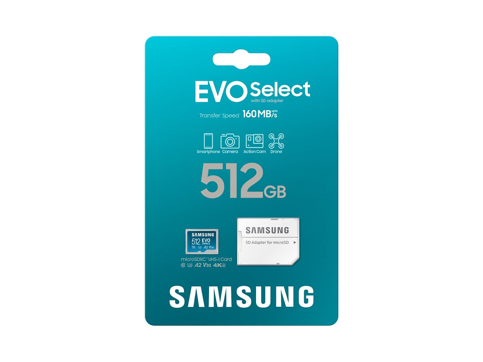 EVO Select + Adapter microSDXC 512GB(MB-ME512SA/AM)