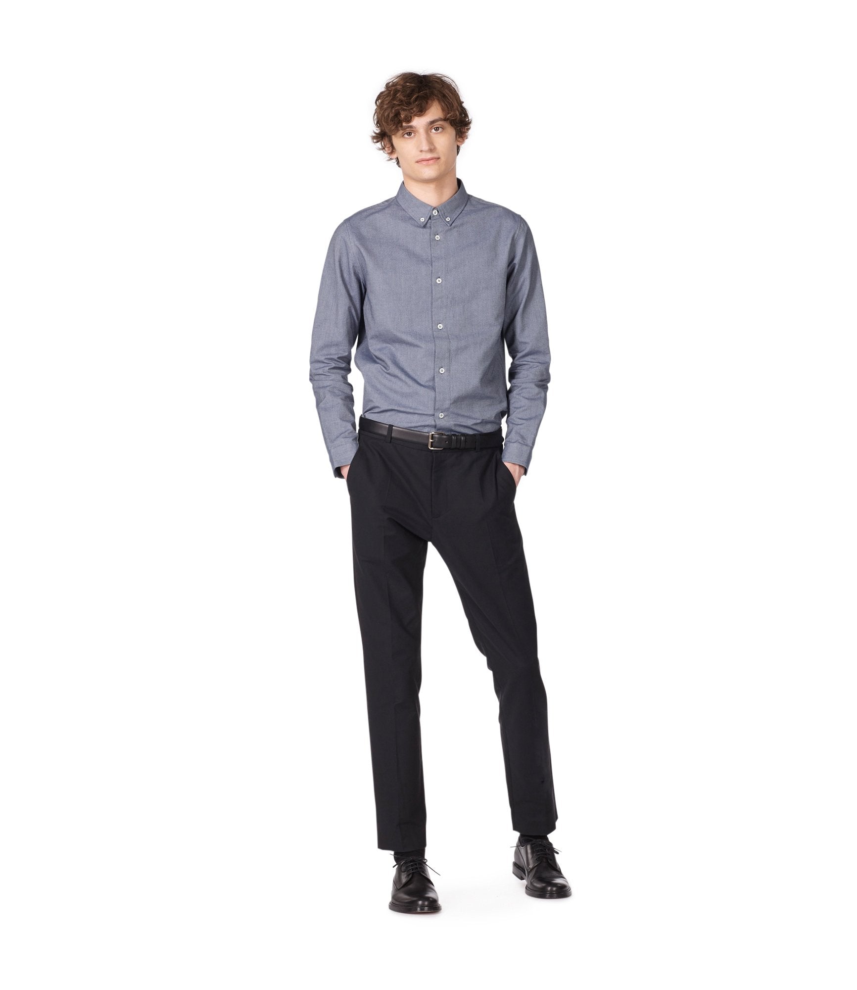 Button-Down Shirt IAK - Navy