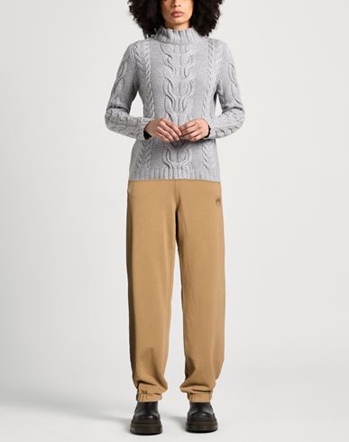 Woman Pants Light brown Size M Cotton