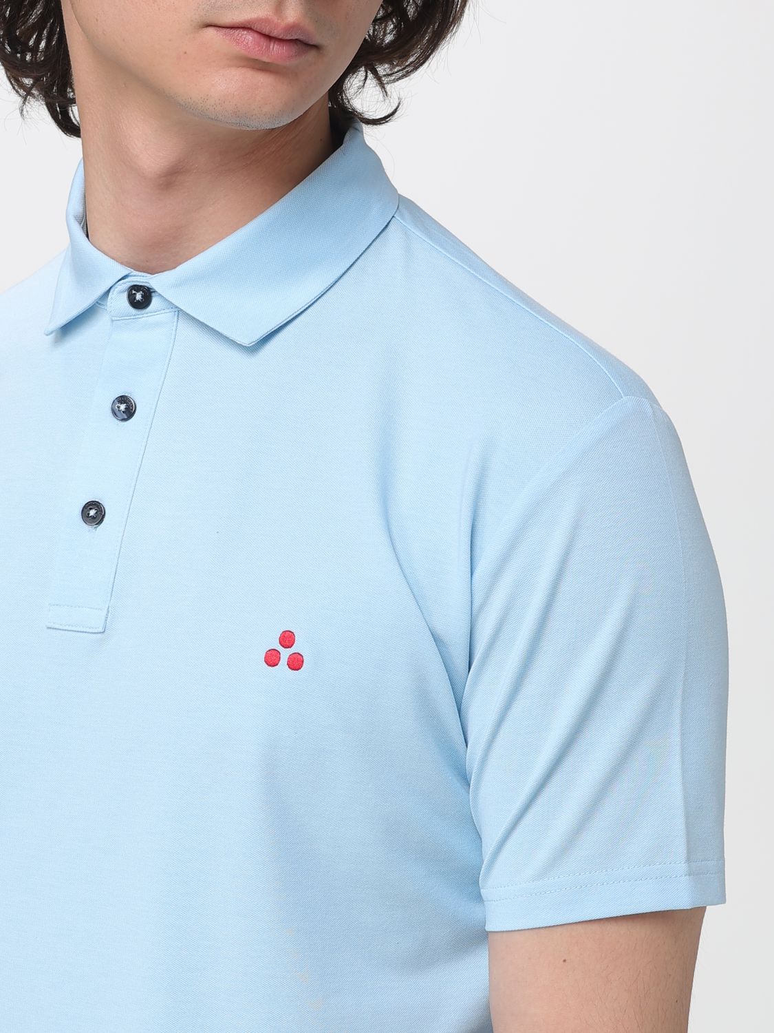Polo Shirt Men color Beige