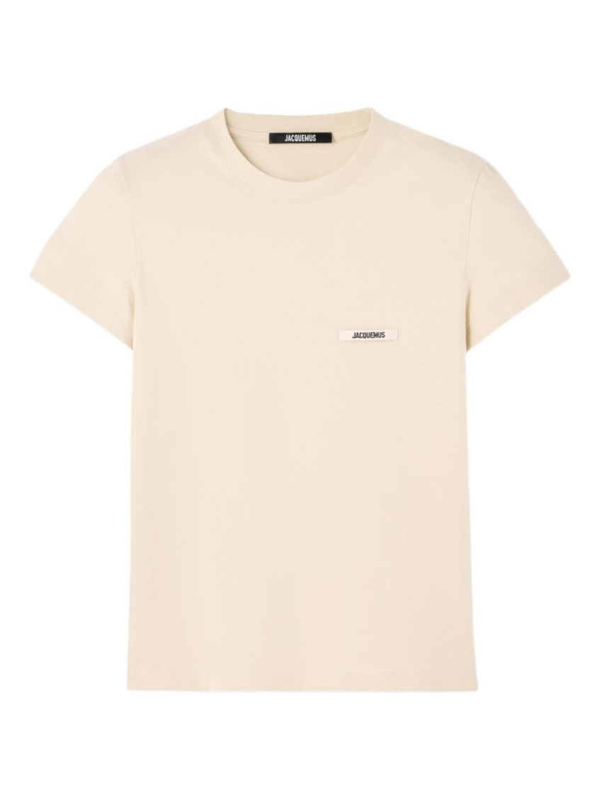 Le Tshirt Gros Grain Mc Beige