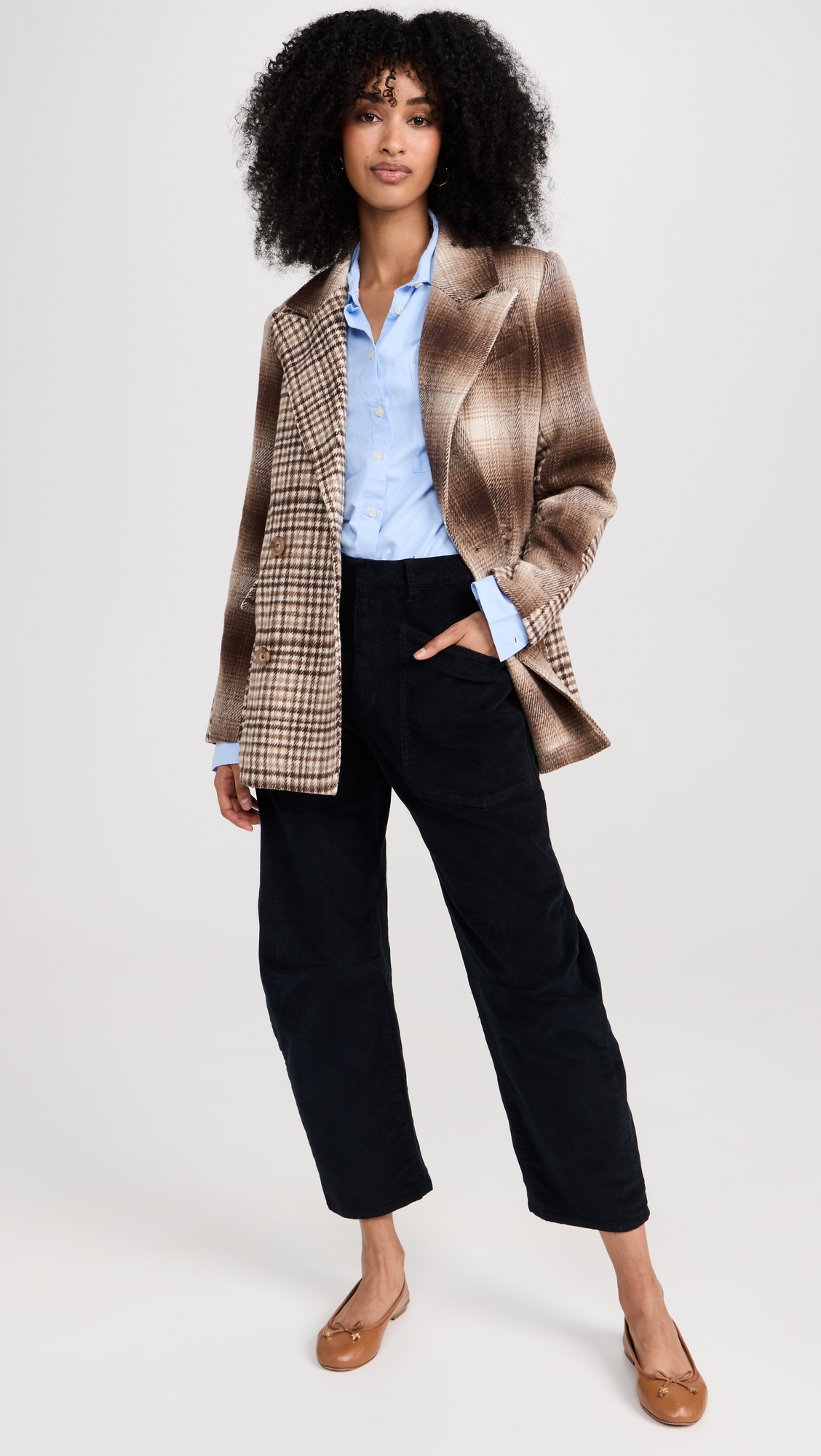 Combo Blazer Fawn Combo
