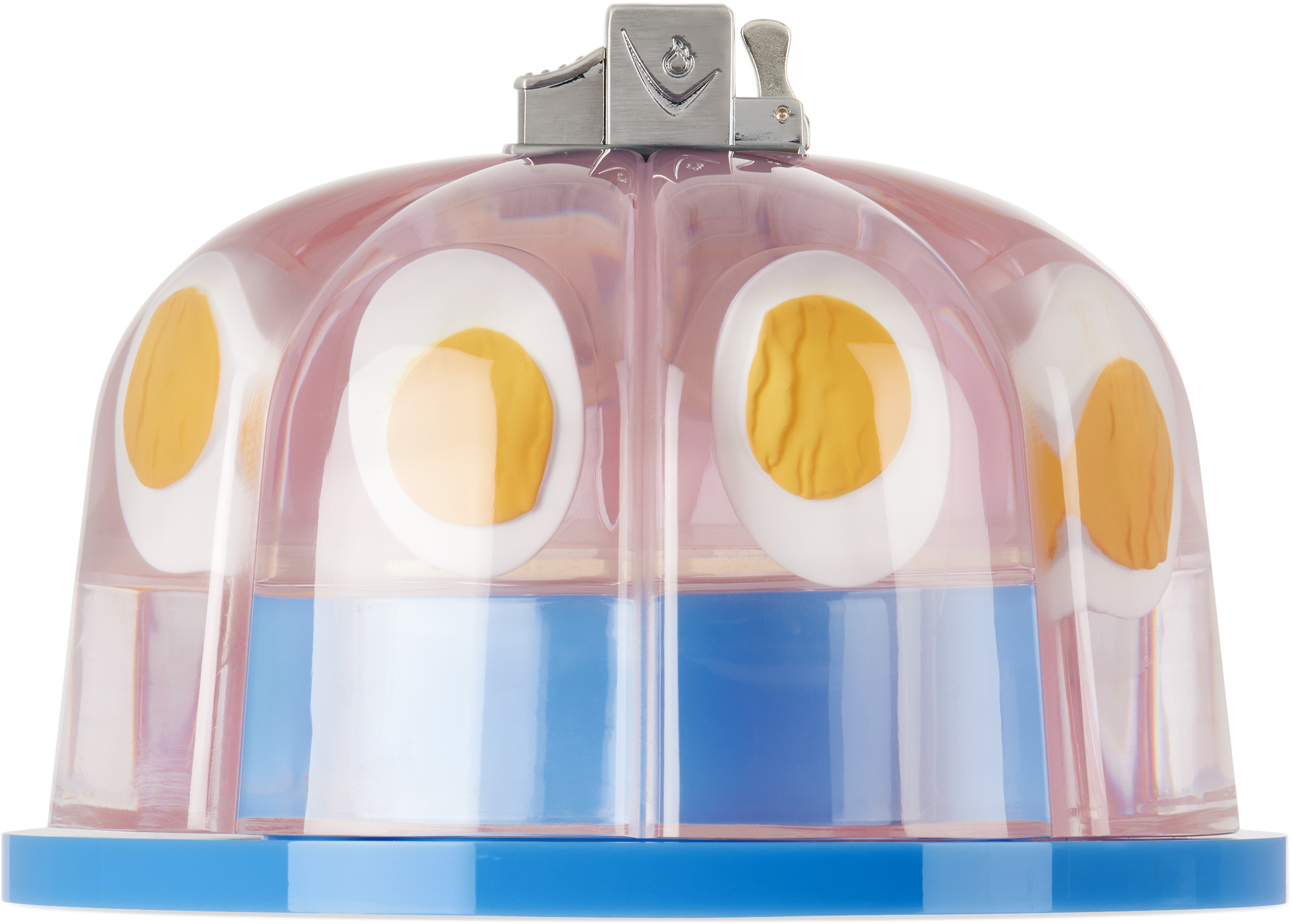 Edie Parker Pink & Blue Jelly Tabletop Lighter