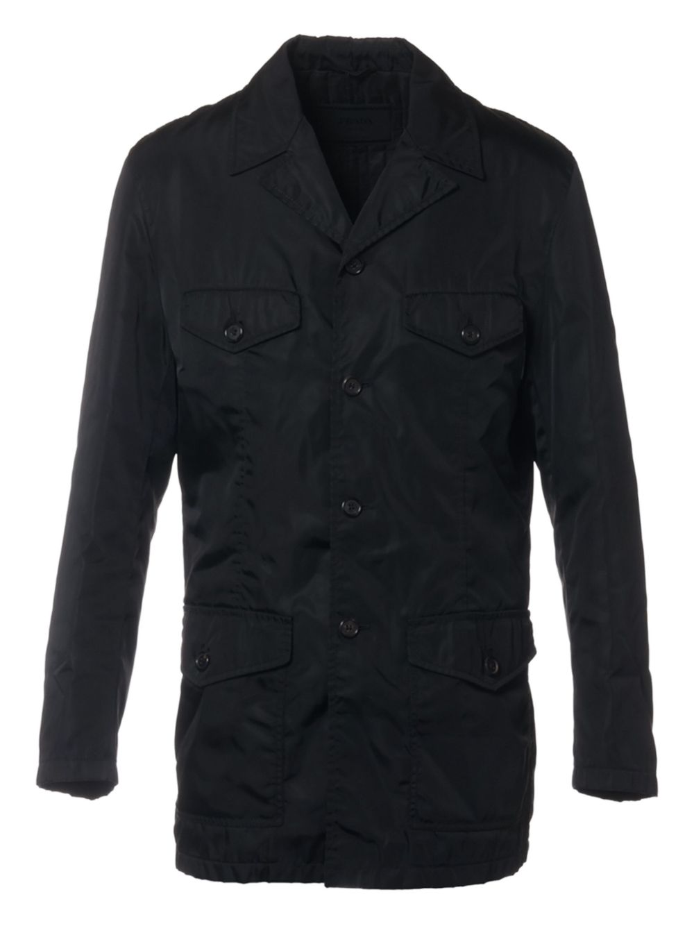 Prada Pre-Owned 1990 button-up blazer - Black
