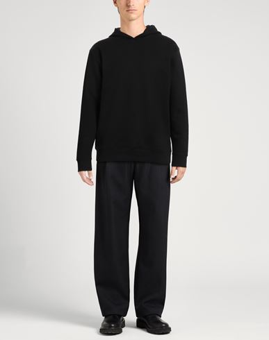 Just Cavalli Man Sweatshirt Black Size L Cotton, Elastane