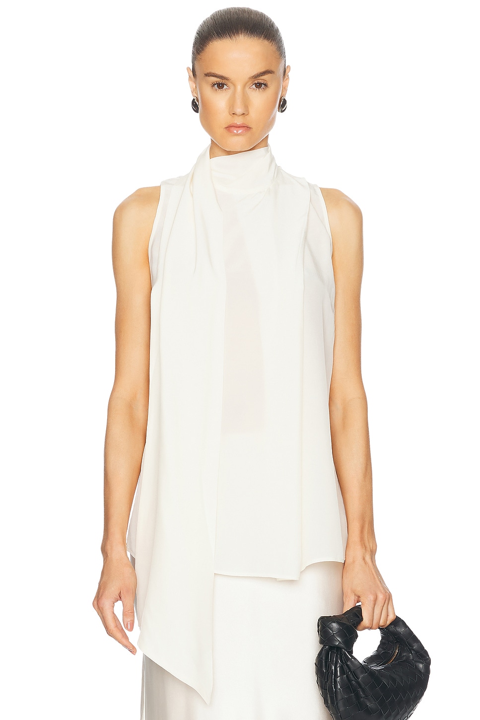 EAVES Noam Top en Black.  S. Also en