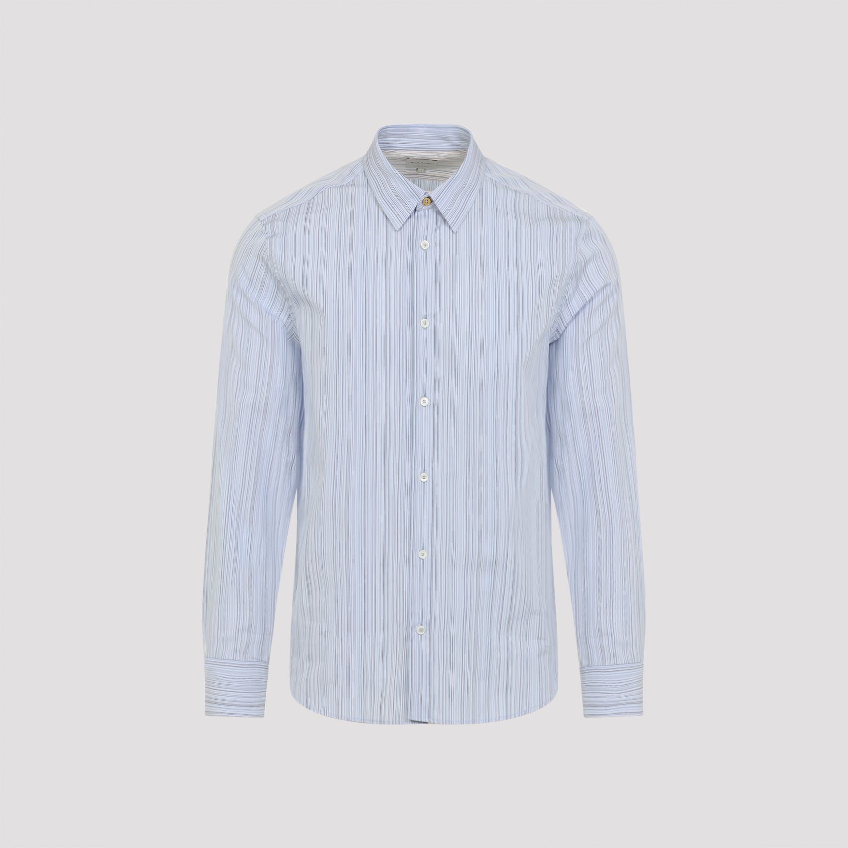 Slim-Fit 'Signature Stripe' Cotton Shirt