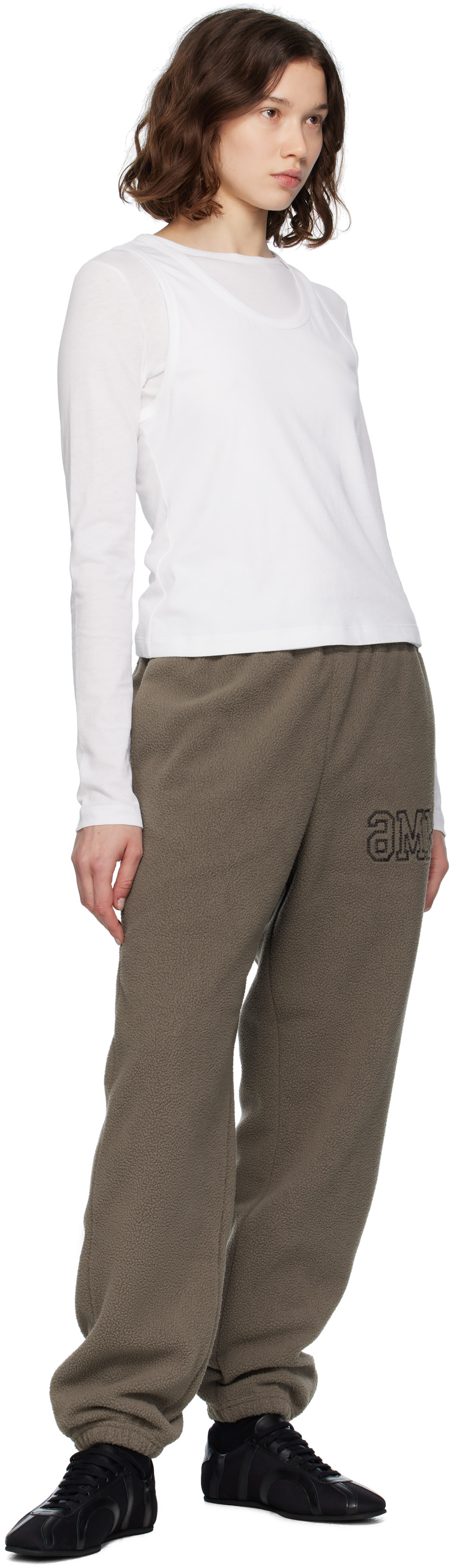 Taupe Fleece Sweatpants
