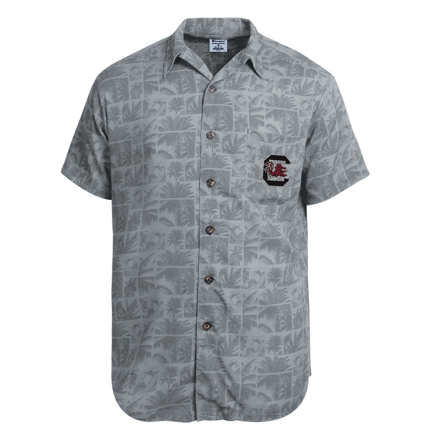 South Carolina GamecocksNCAA Hawaiian ShirtS:- South Carolina Gamecocks