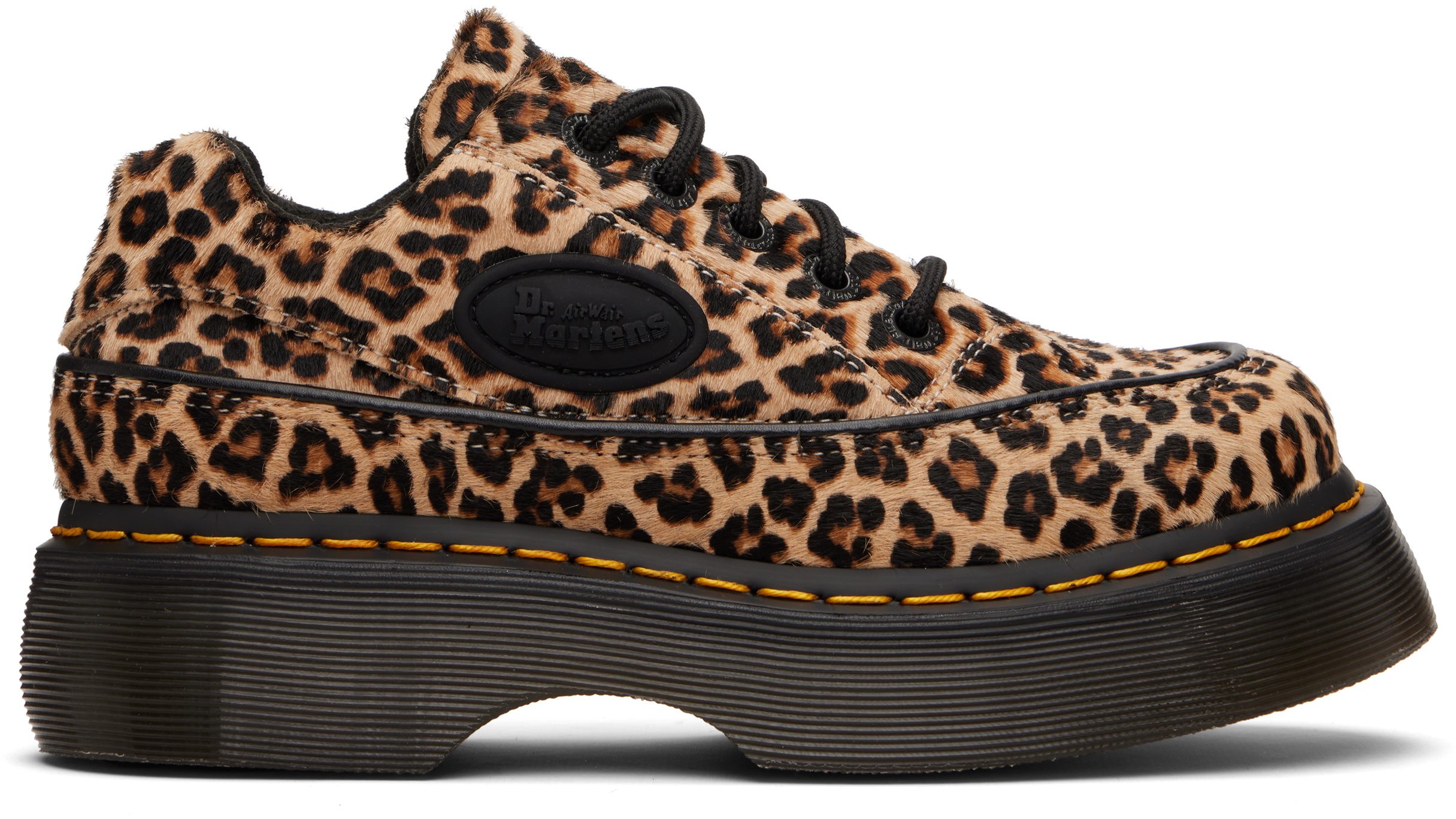 Tan Buzz 5-Eye Leopard Derbys