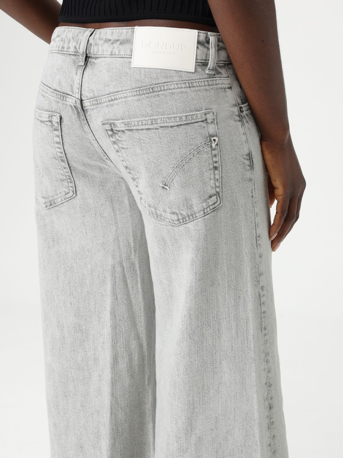 Jeans DONDUP Woman color Black