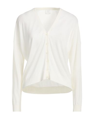 Woman Cardigan Ivory Size S Wool