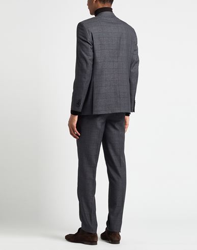 Man Suit Charcoal Size 40 Polyester, Viscose