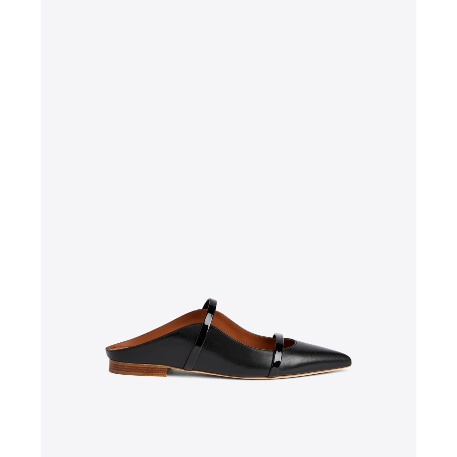 Leather Flat Mules
