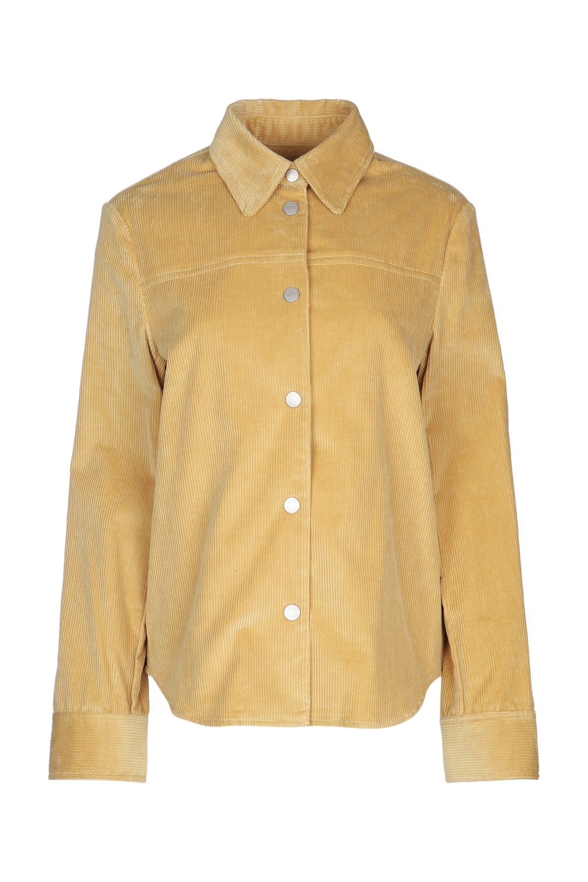 Corduroy Shirt — Beige