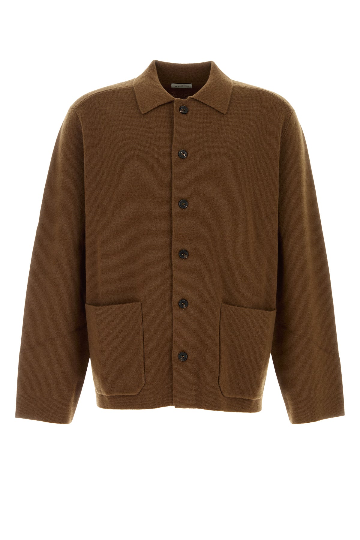 LE KASHA Brown cashmere cardigan