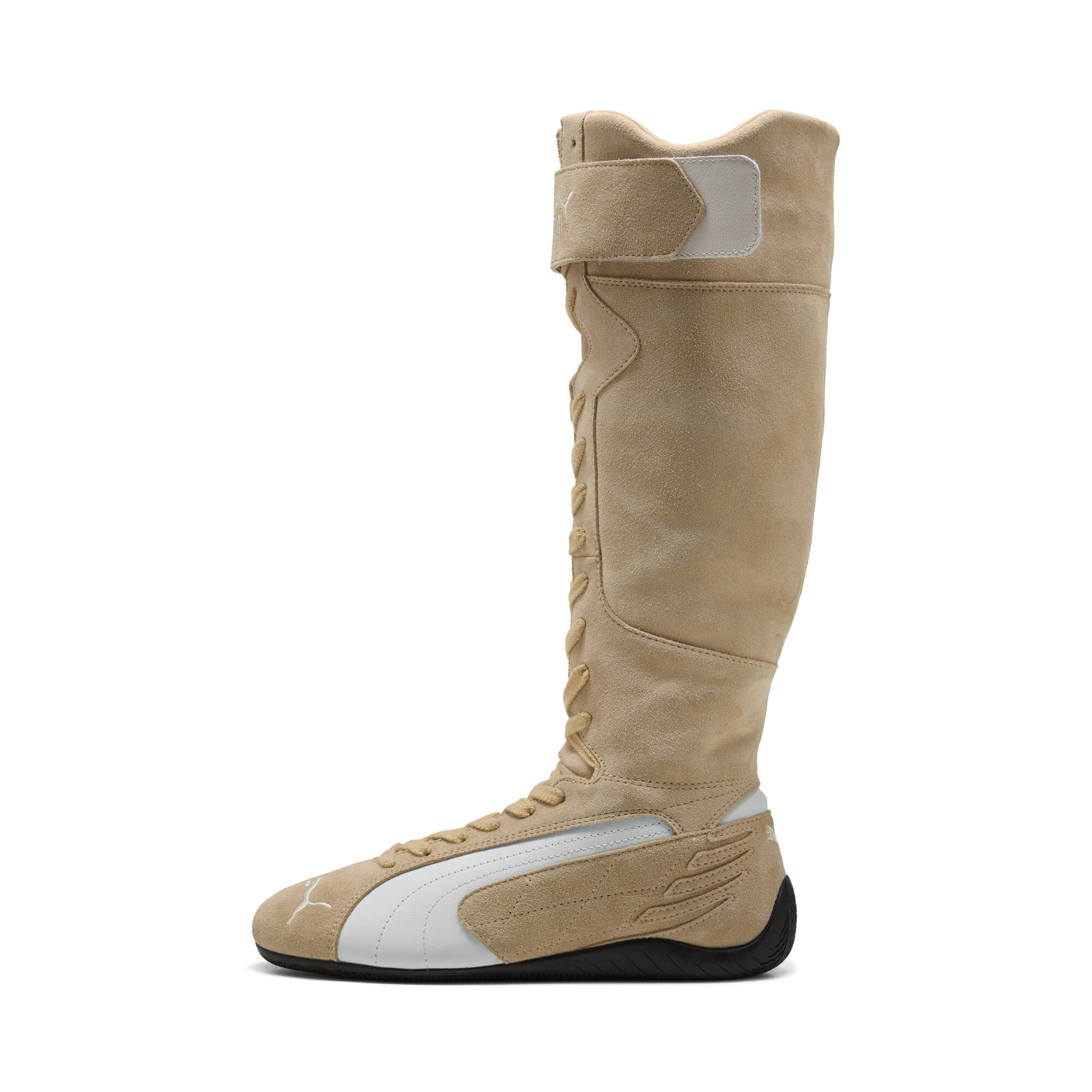 PUMA Speedcat Boot Women's Knee-High Boots in Beige