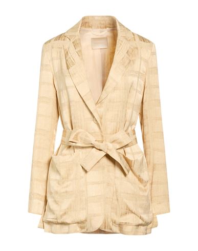 Momoní Woman Blazer Sand Size 2 Viscose
