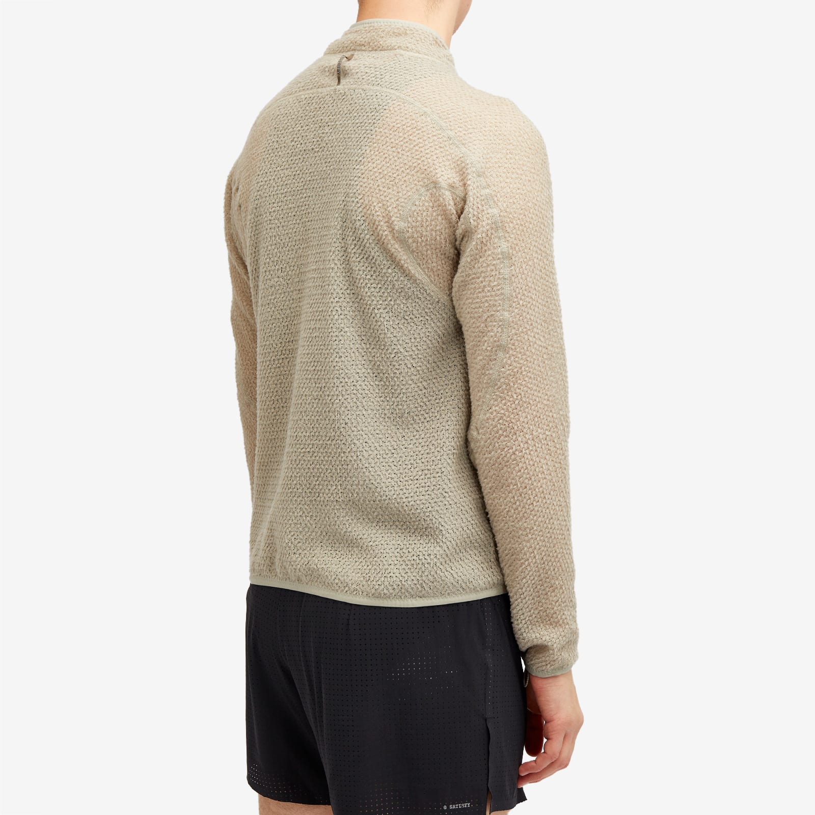 Men's GhostFleece AD Light Half-Zip Sweatshirt in Moon