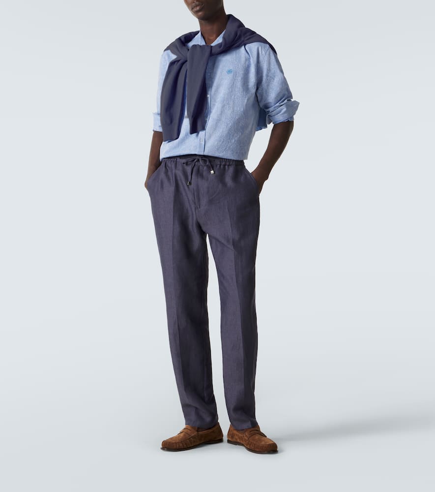 Guru striped cotton shirt