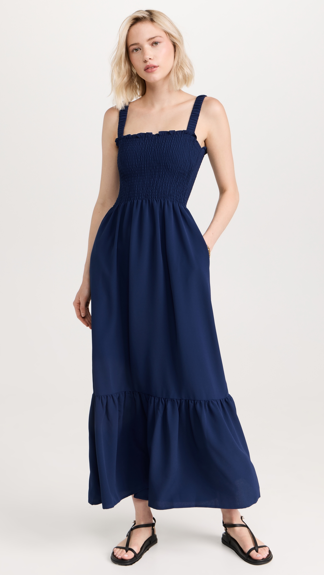 The Anjuli Nap Dress Navy