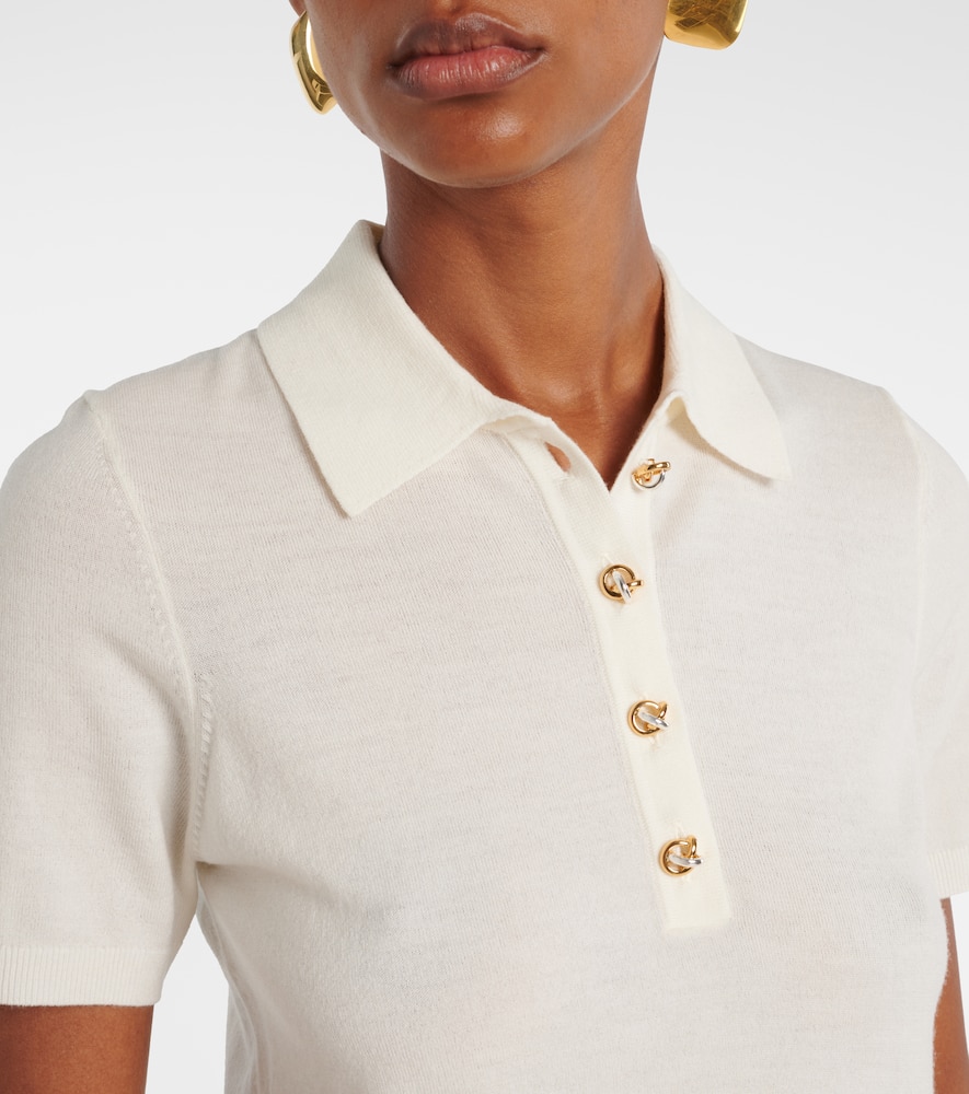 Nemo wool-blend polo shirt