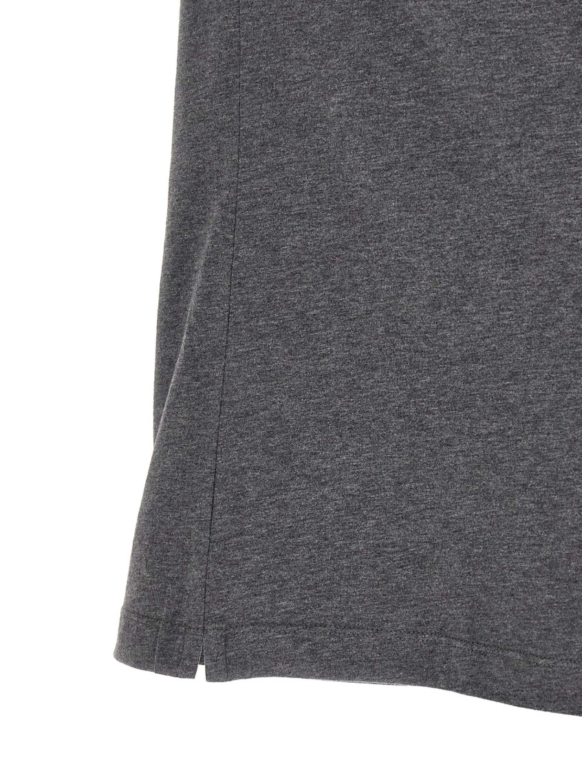 Brunello Cucinelli - crew neck top featuring short sleeve