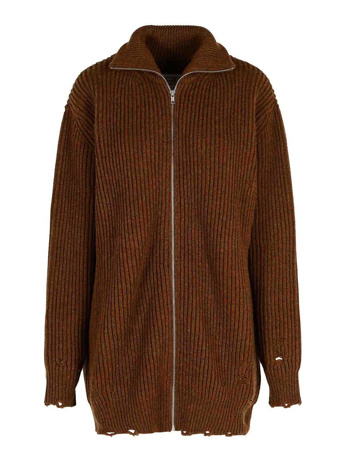 Brown Virgin Wool Sweater