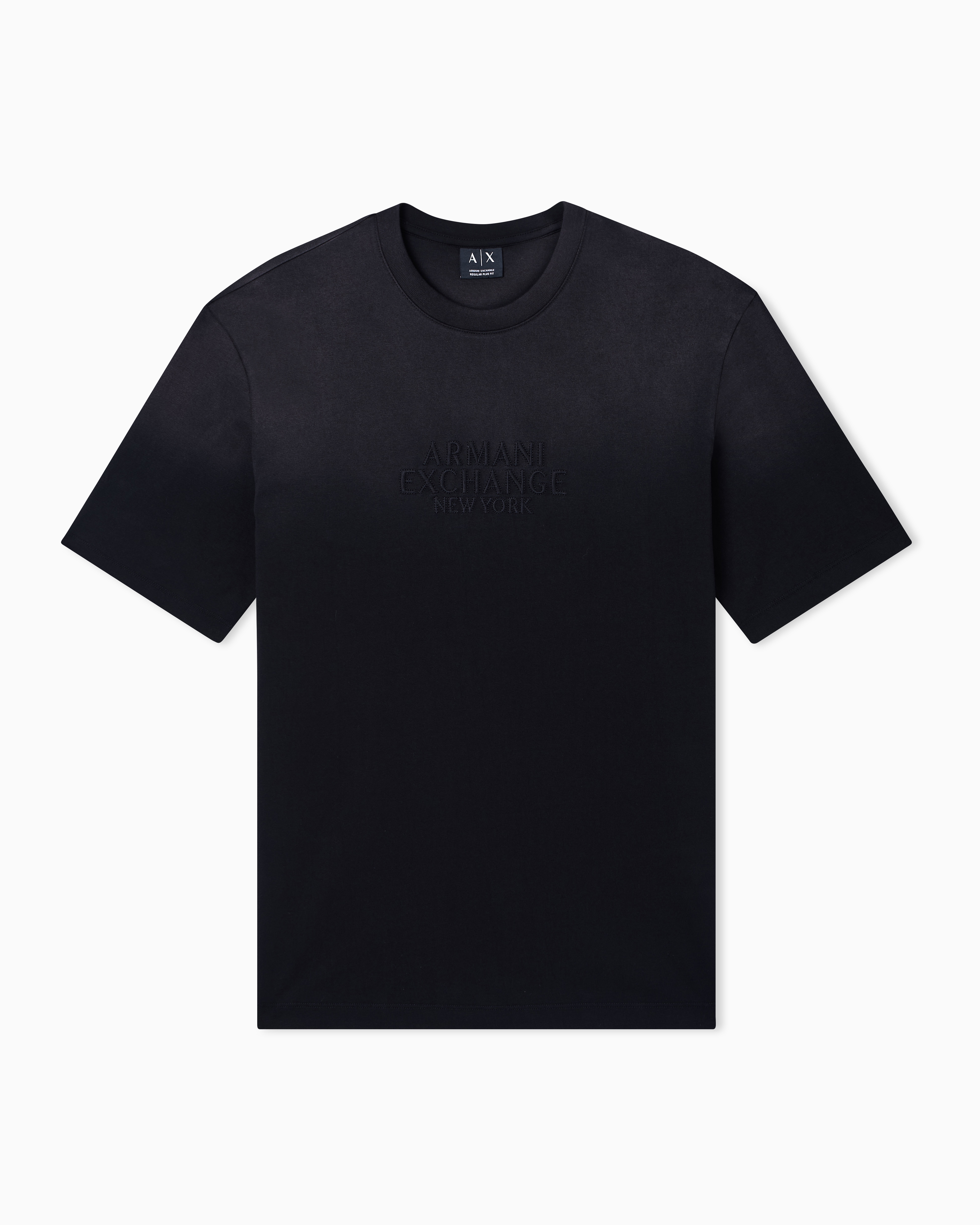 Regular Fit T-shirt in used effect jersey with logo