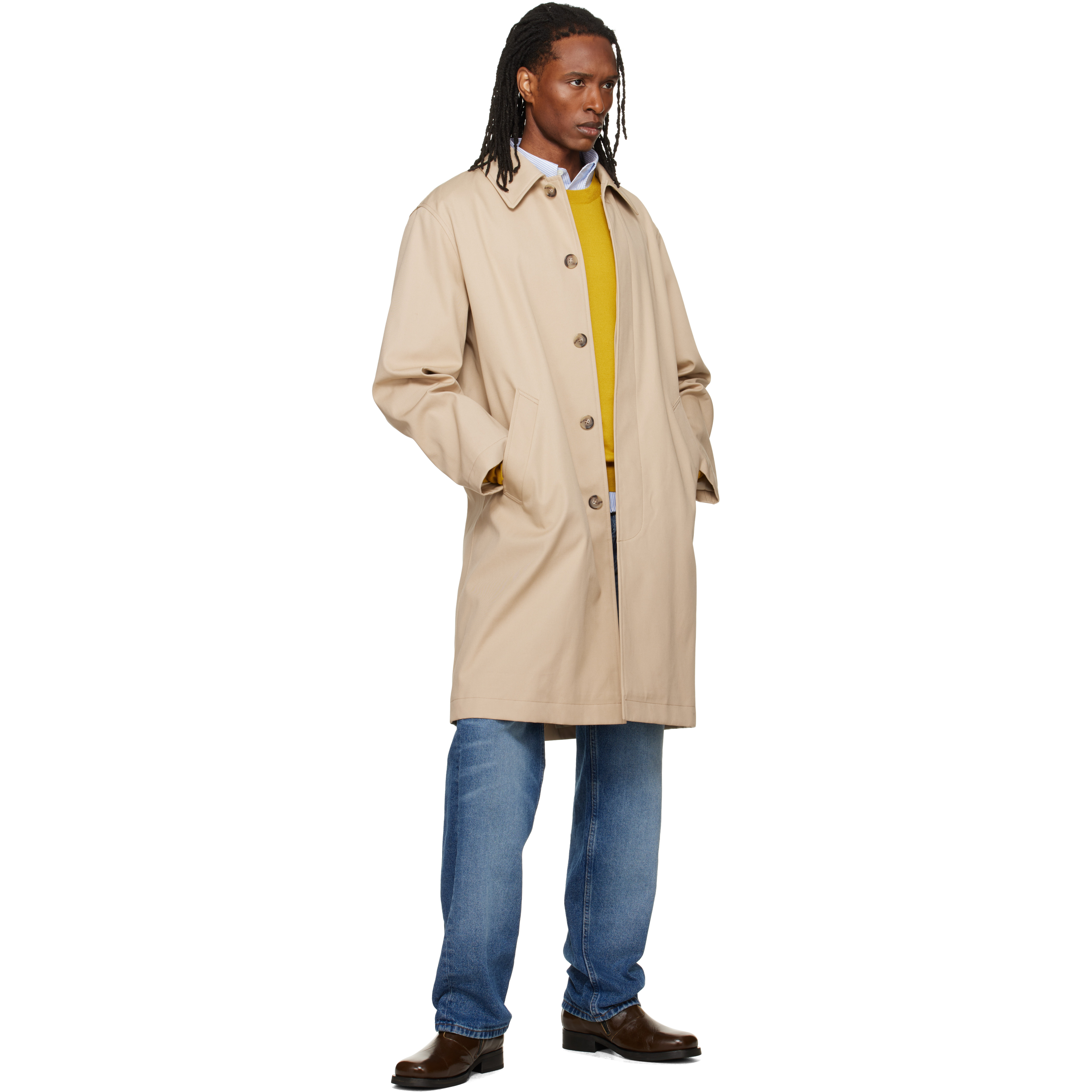 Beige Urban Mac Coat