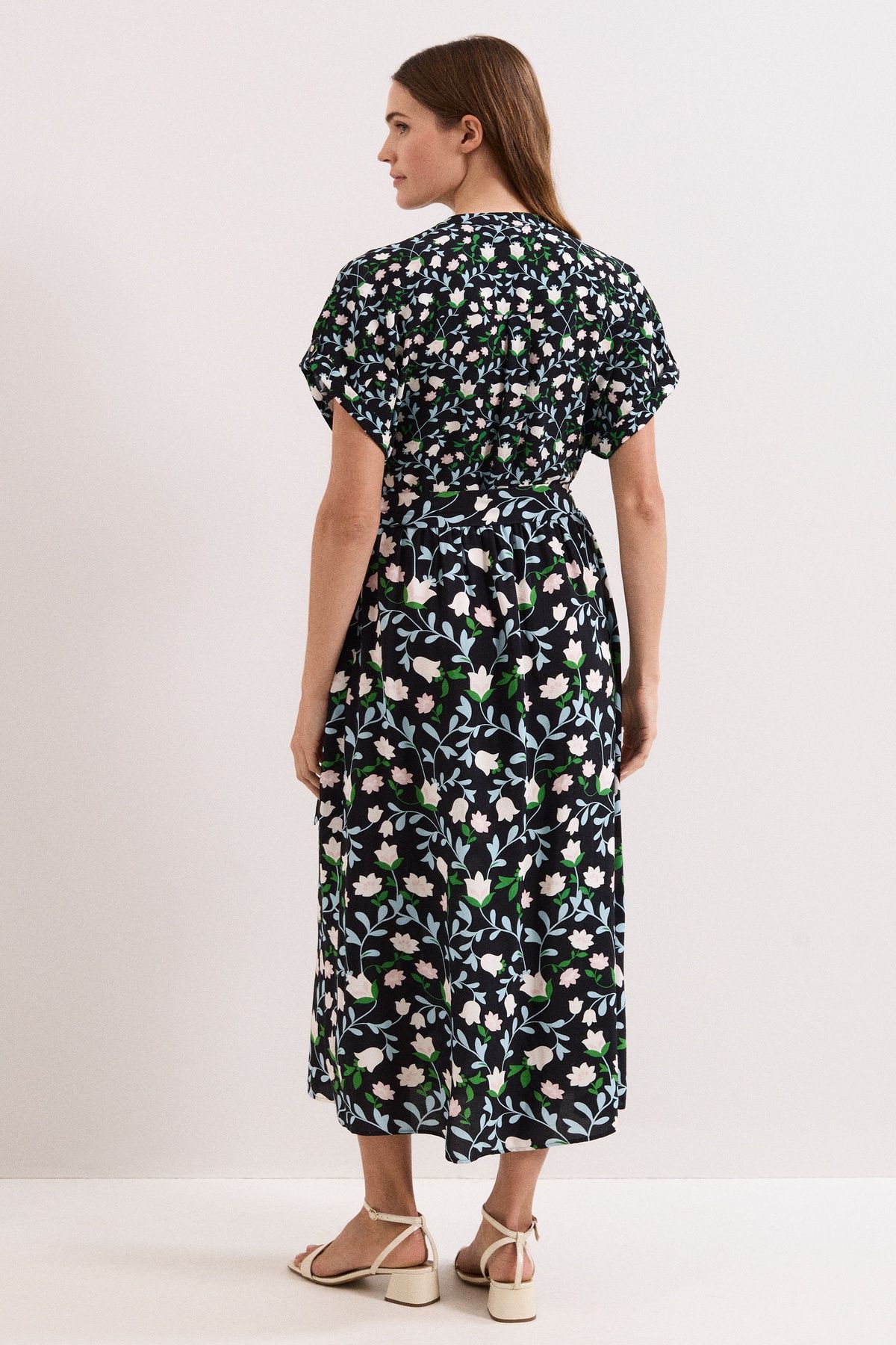 Phase Eight Women's Luisa Floral Dress in Black