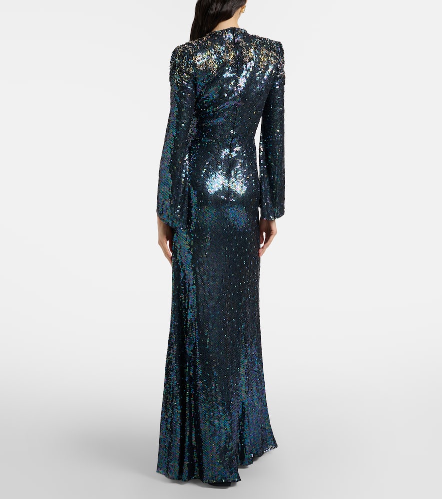 Zinnia sequined gown