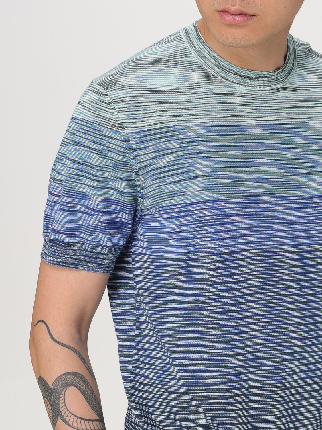 T-Shirt MISSONI Men color Blue