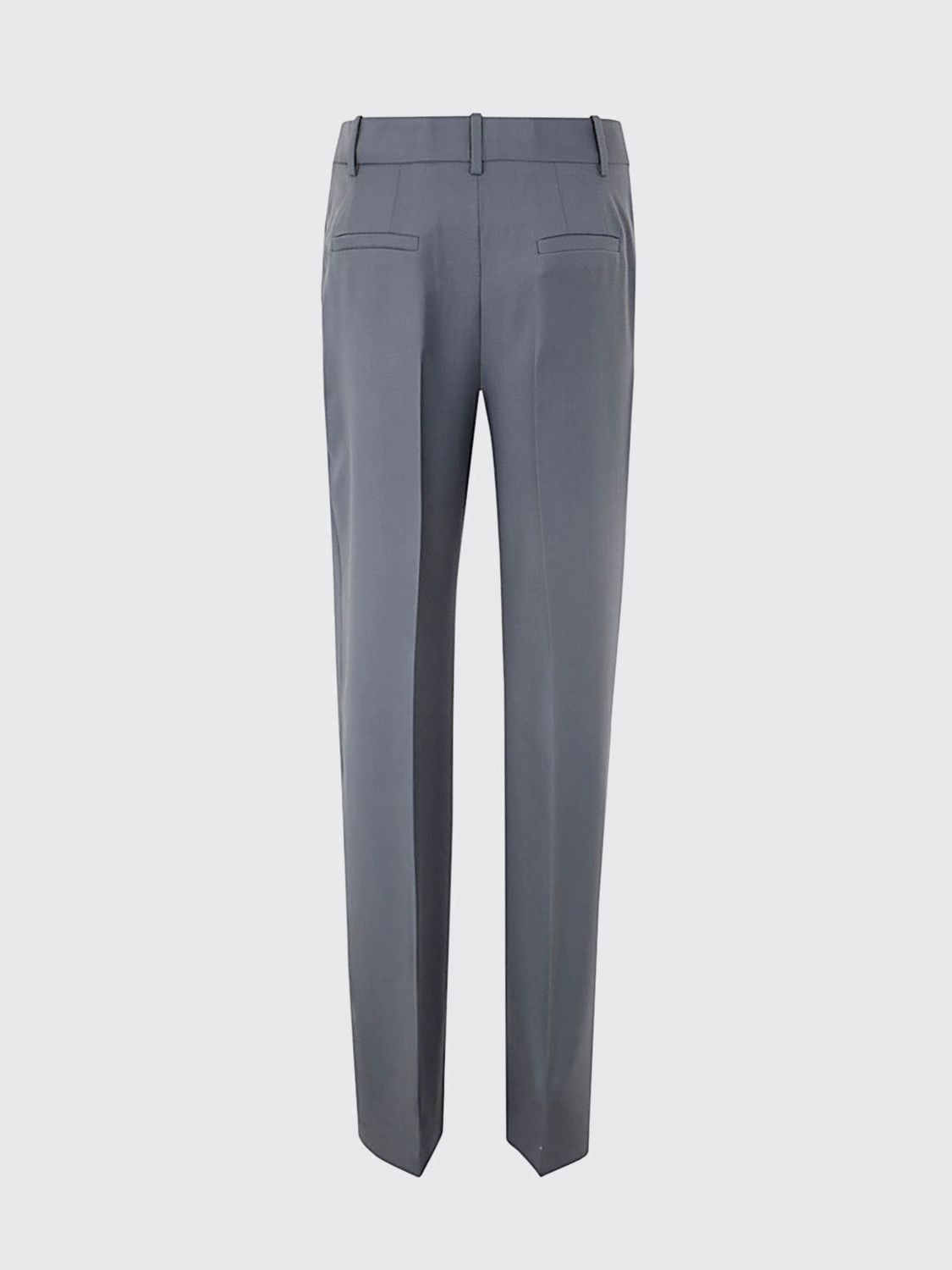 High-waisted tailored trousers - Neutrals