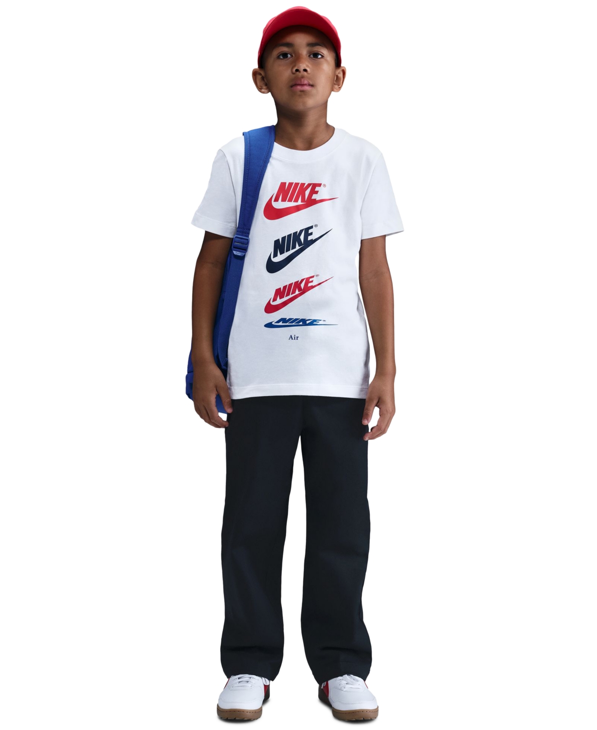 Boys' Club Express Short-Sleeve T-Shirt - White