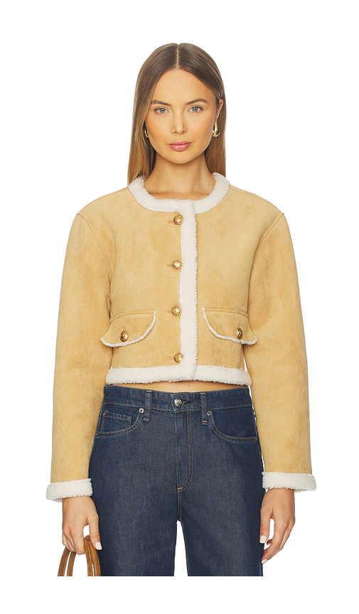 BLANKNYC Cropped Jacket in Ahead Of The Clouds. XS also in L