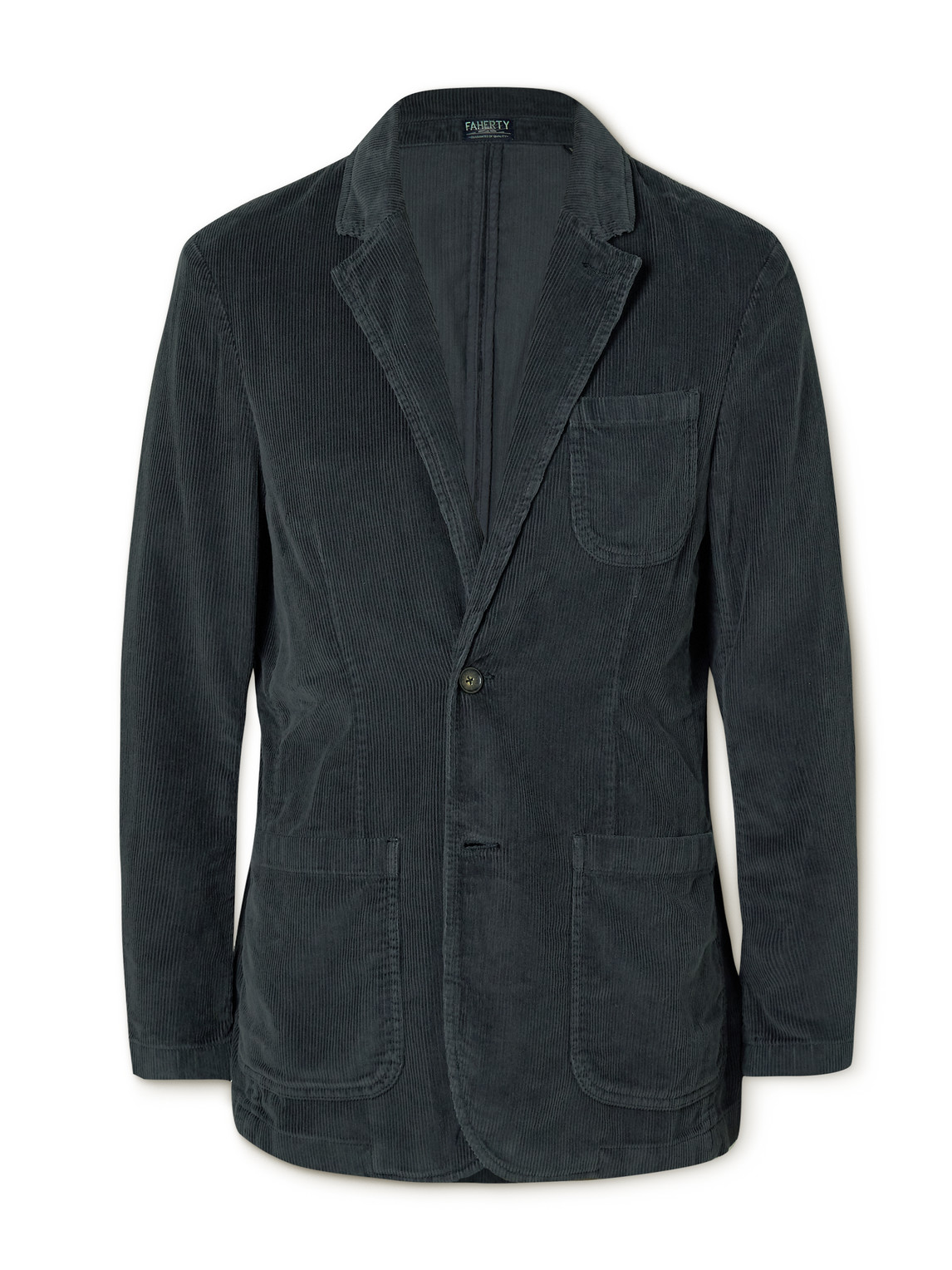 Organic Cotton-Blend Corduroy Blazer