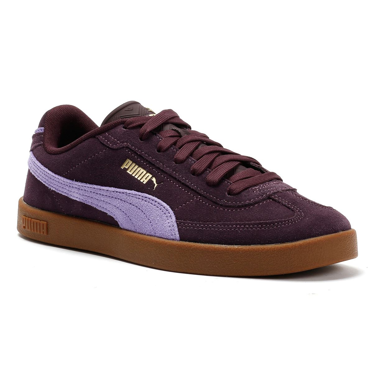 Puma Club Ii Era Suede Plum Trainer