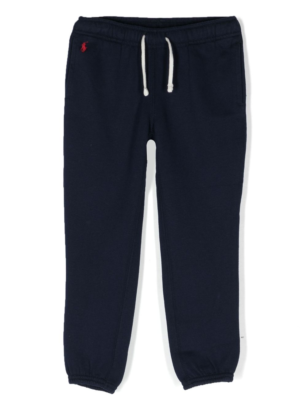 Logo-embroidered track pants - Blue